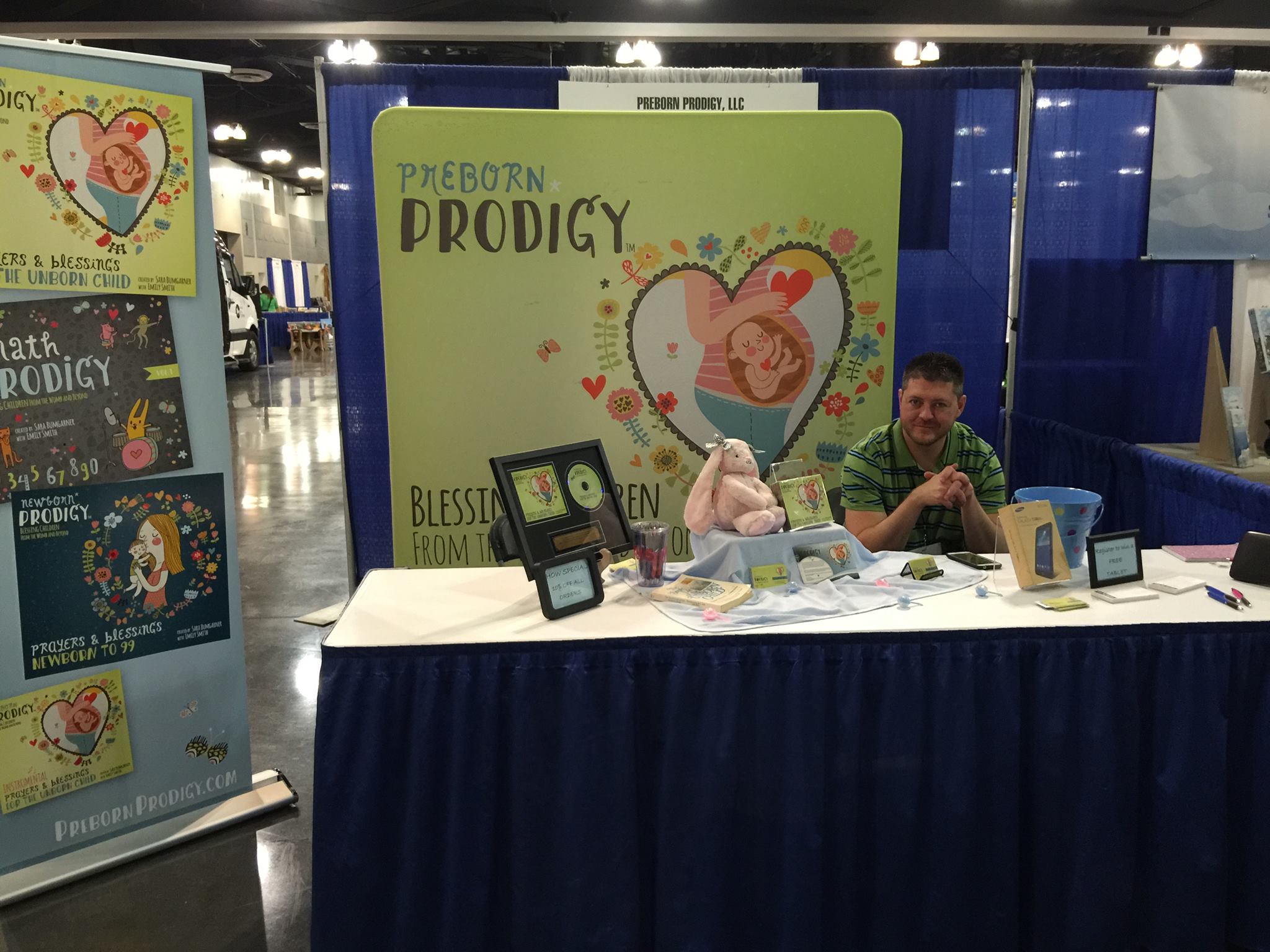 PreBorn Prodigy exhibits at the Great Homeschool Convention